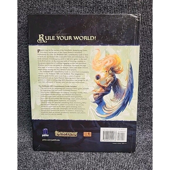 Pathfinder Role-Playing Game GameMastery Guide HC Paizo - Picture 2 of 5